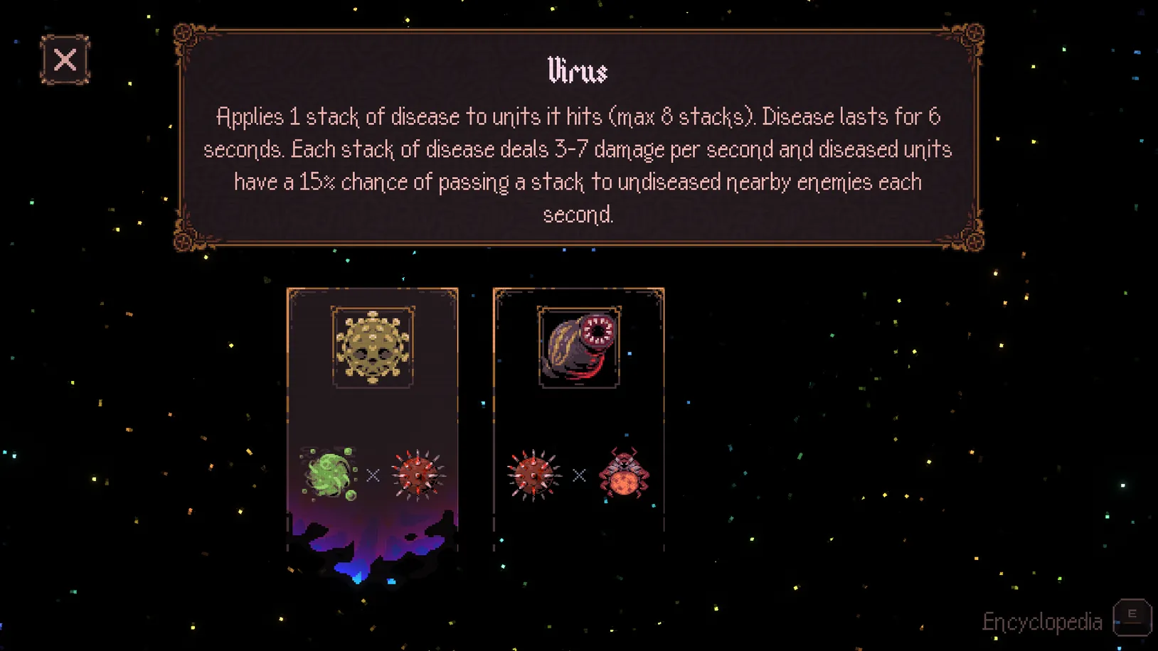 Fusion Reactor Evolve Menu